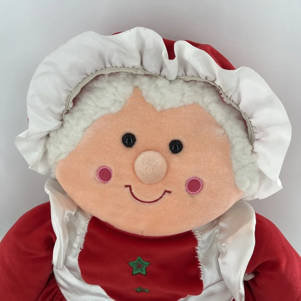Vintage Mrs‎ Claus 3 ft Christmas Plush Caltoy Figure Large Child Size 36